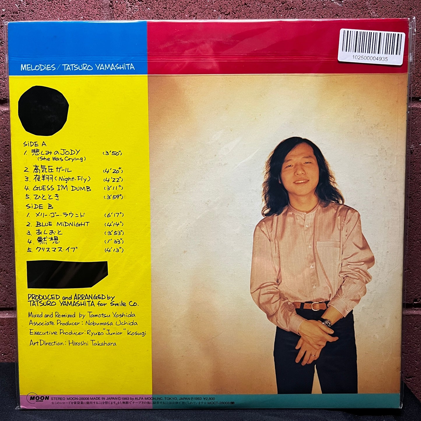 Used Vinyl: Tatsuro Yamashita "Melodies" LP (1983 Japanese Press)