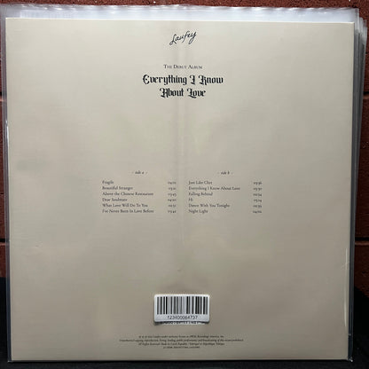 Used Vinyl: Laufey "Everything I Know About Love" LP (2022 Press - Cream Vinyl)