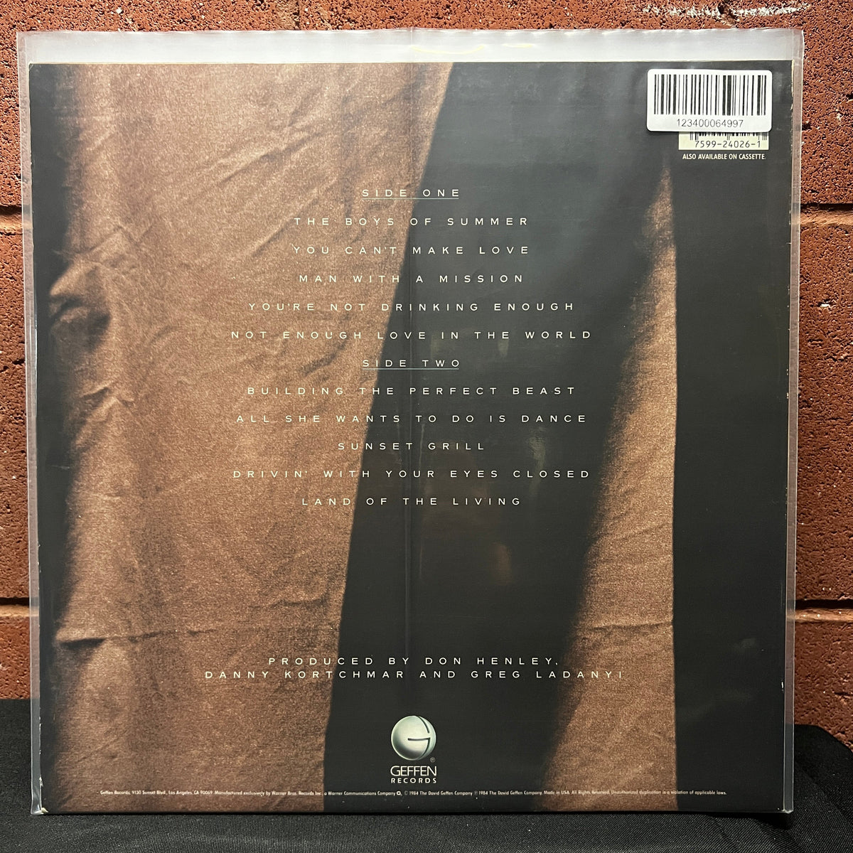 Used Vinyl: Don Henley "Building The Perfect Beast" LP