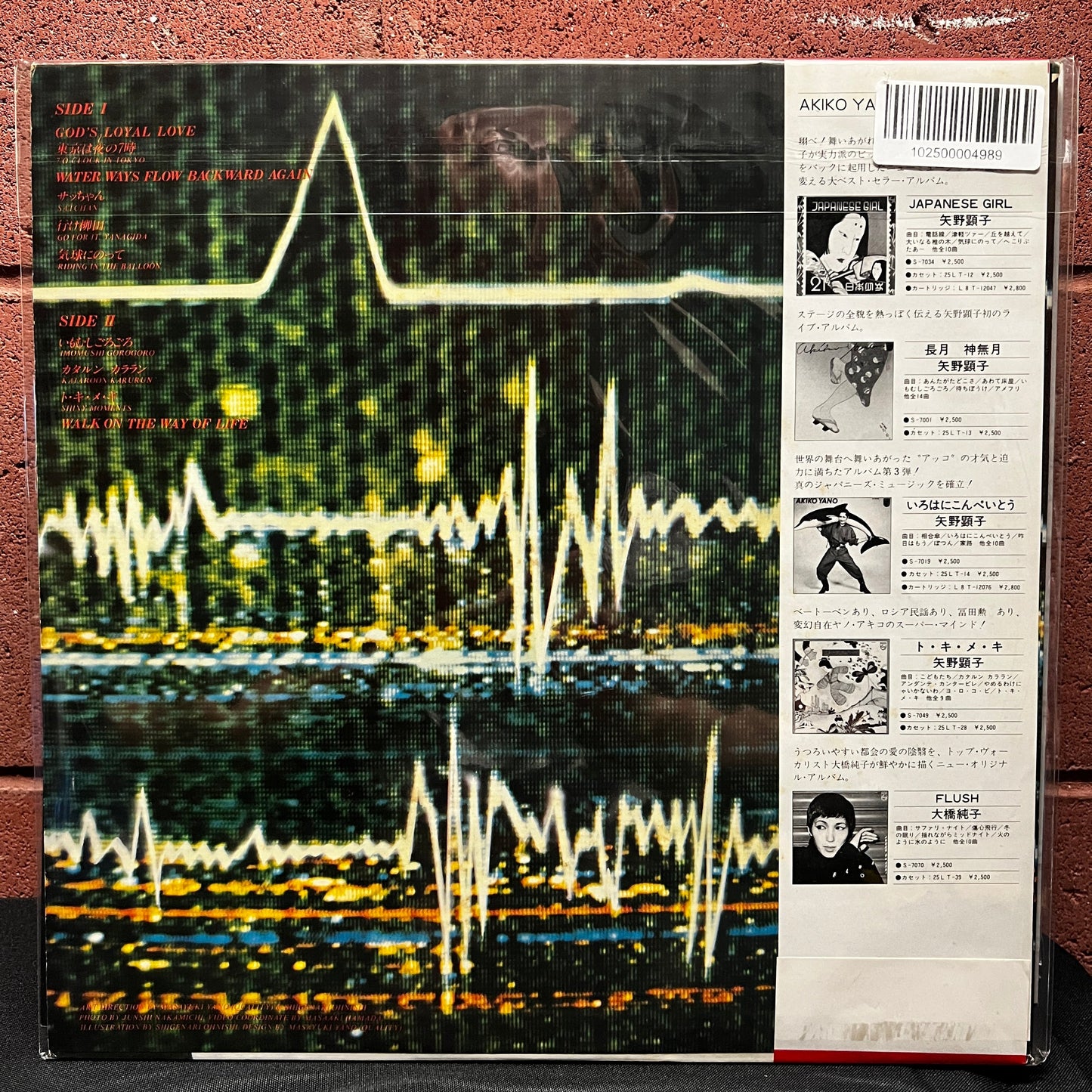 Used Vinyl: Akiko Yano "7 O'Clock In Tokyo" LP (1979 Japanese Press)