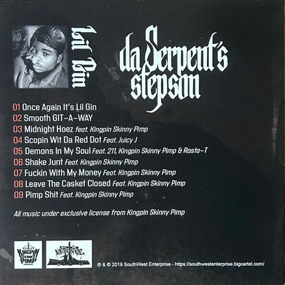 [Used LP] Lil Gin / Da Serpent's Stepson