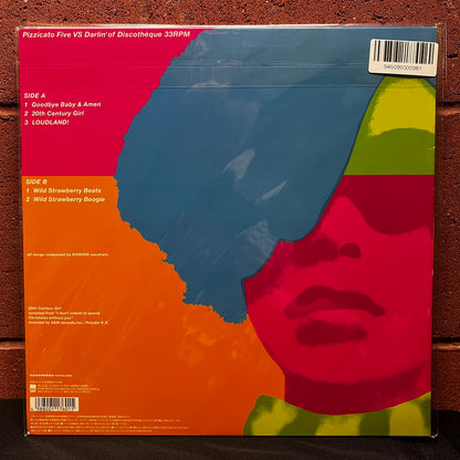 Used Vinyl: Pizzicato Five "Pizzicato Five VS Darlin' Of Discotheque" 12" EP (1999 Japanese Press)