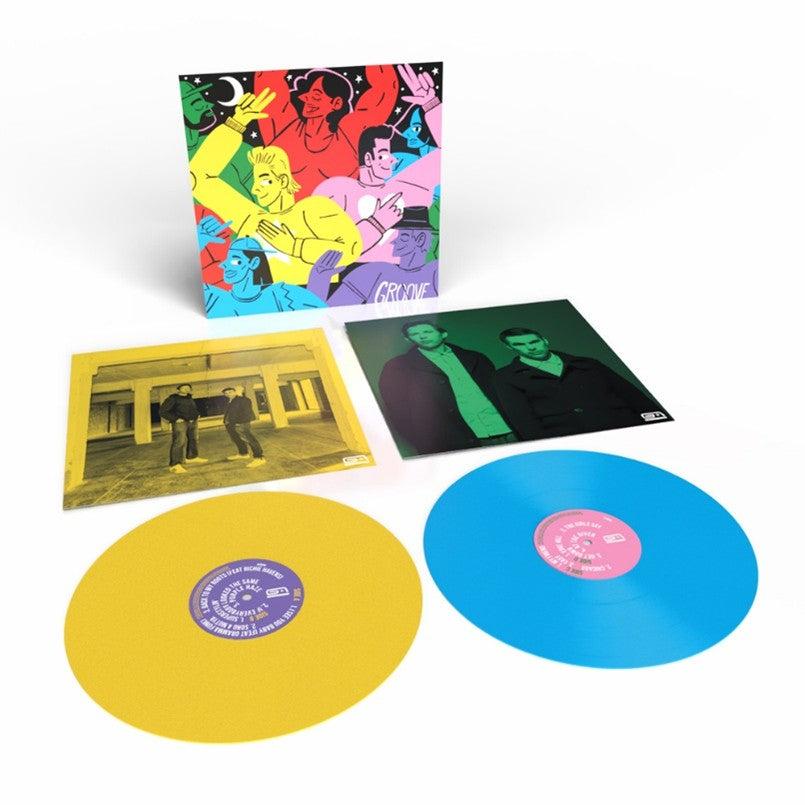 Groove Armada "GA25" 2xLP (Indie Exclusive Yellow/Blue Vinyl)