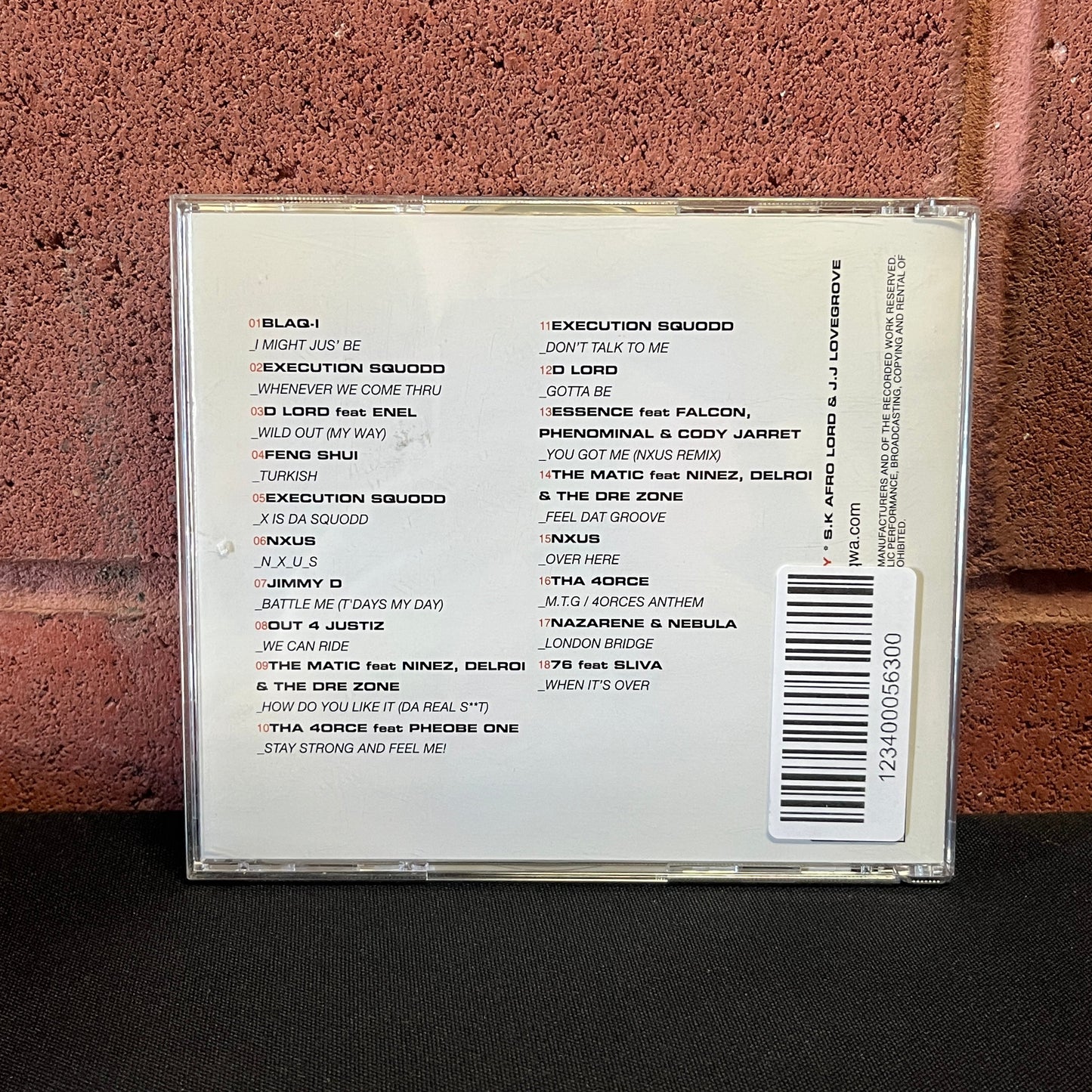Used CD: V/A - "White Label Hip Hop" CD