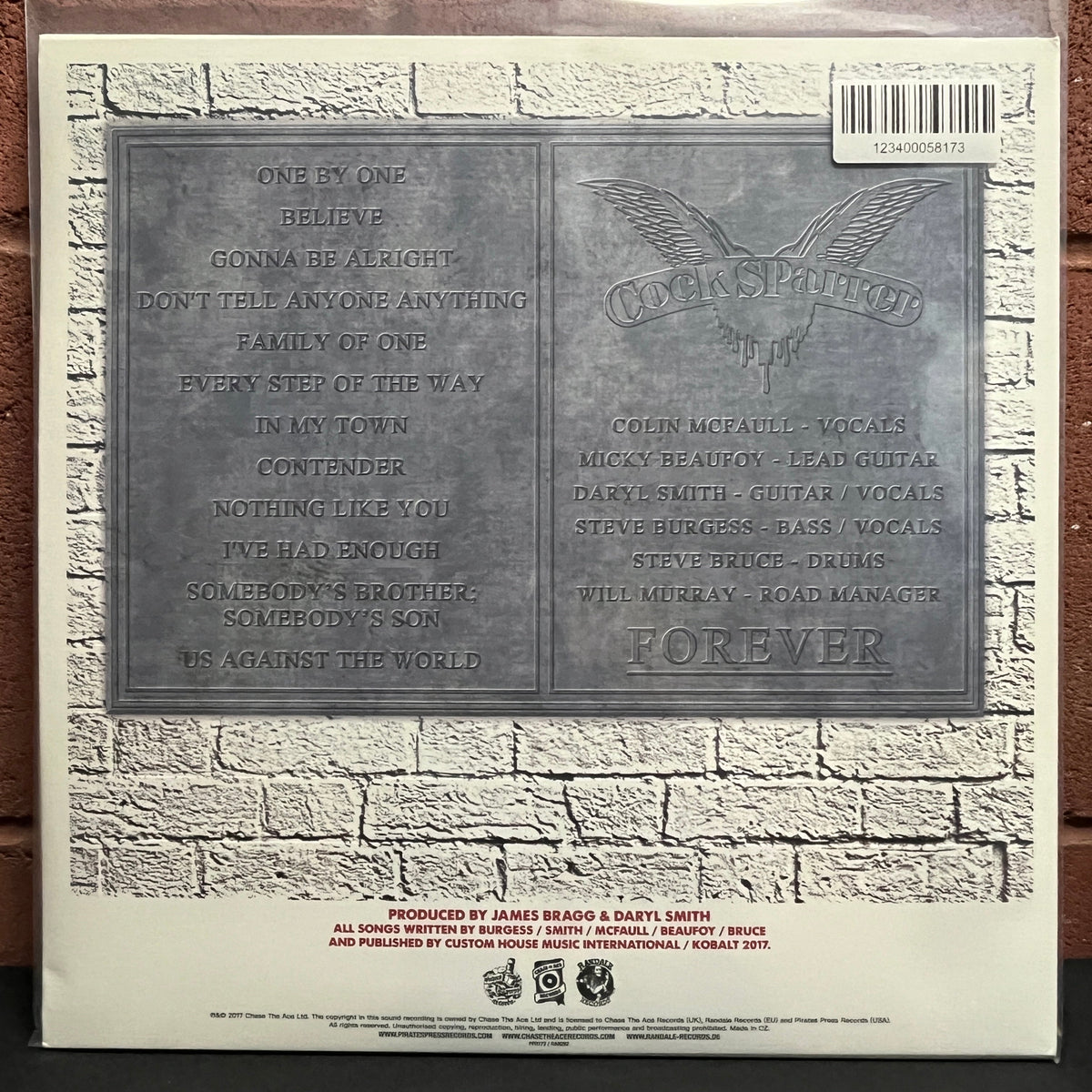 Used Vinyl: Cock Sparrer "Forever" LP (2017 pressing)