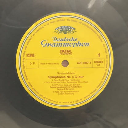 Mahler - Symphonie No. 4 - LP