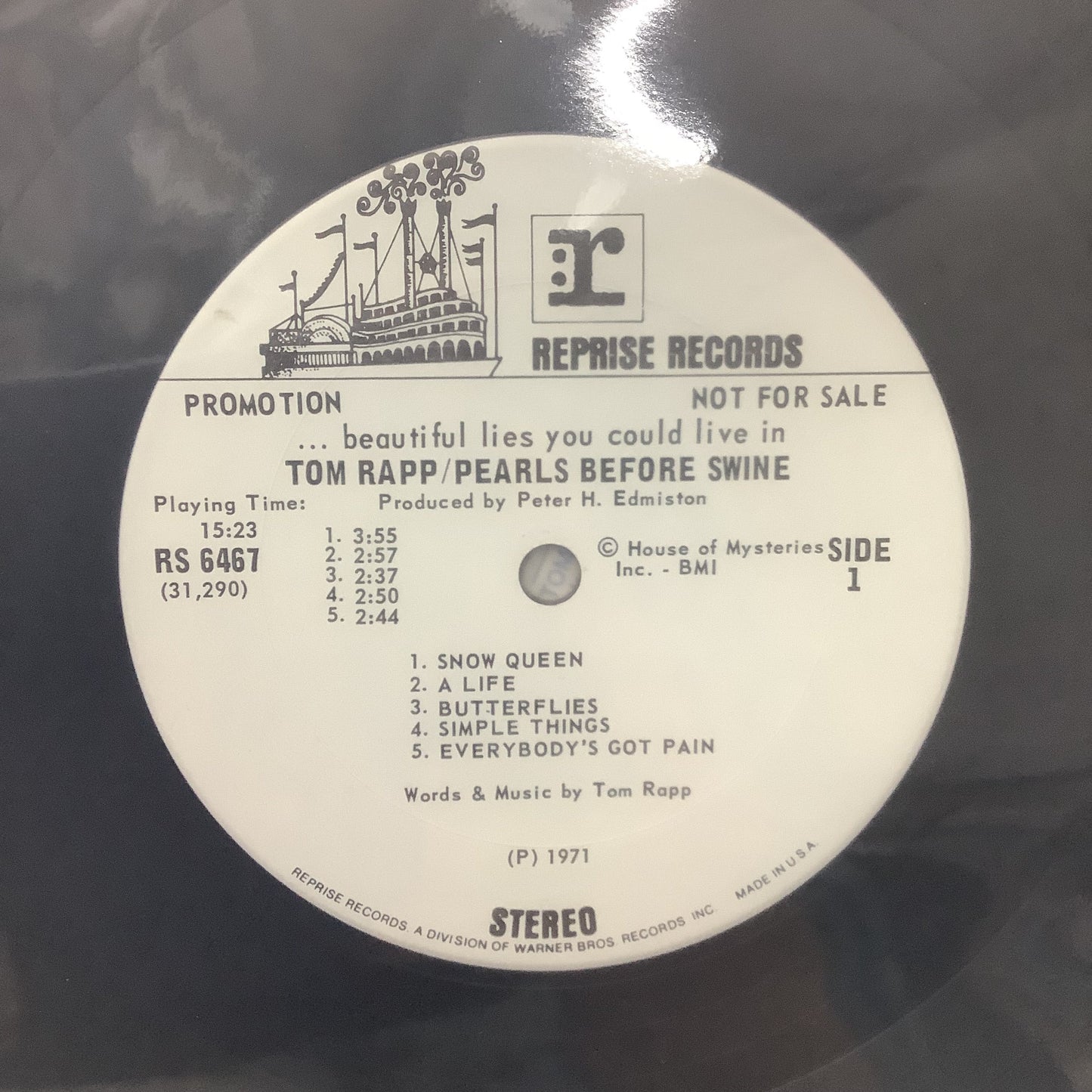Tom Rapp/Pearls Before Swine - ...beautiful lies you could live in. - LP