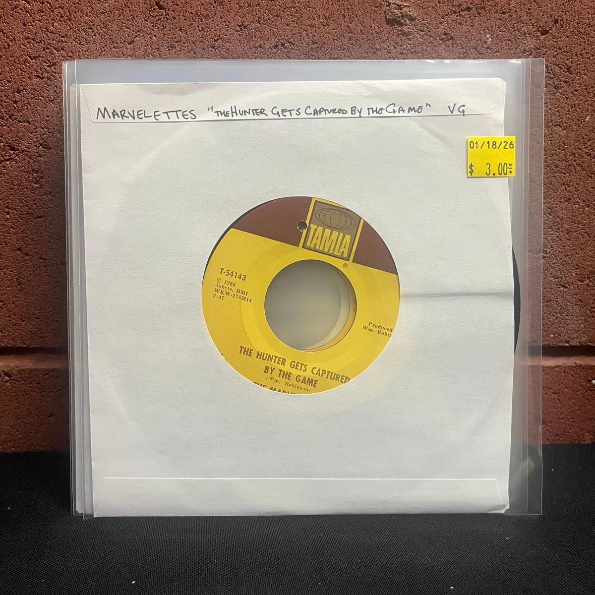 Used Vinyl: Marvelettes "The Hunter Gets Captured By The Game" 7"