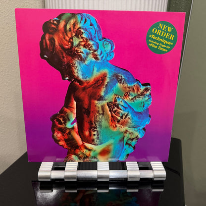 Machined Aluminum Custom Hand-Made Record Display Stand