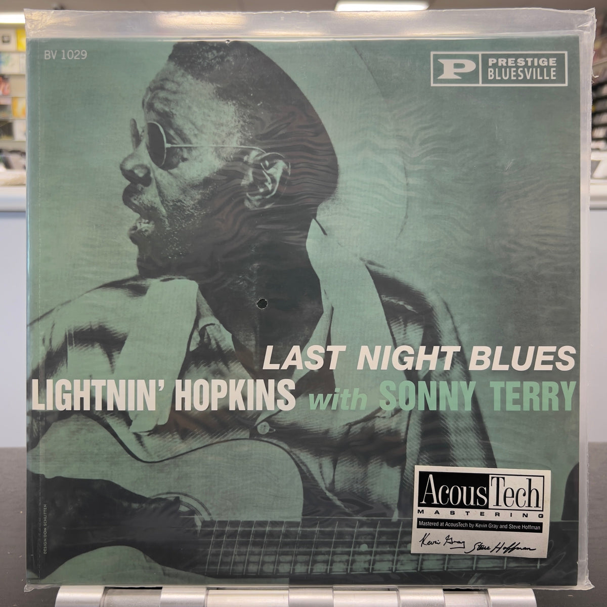 Lightnin' Hopkins With Sonny Terry - Last Night Blues - Analogue Productions 45rpm LP