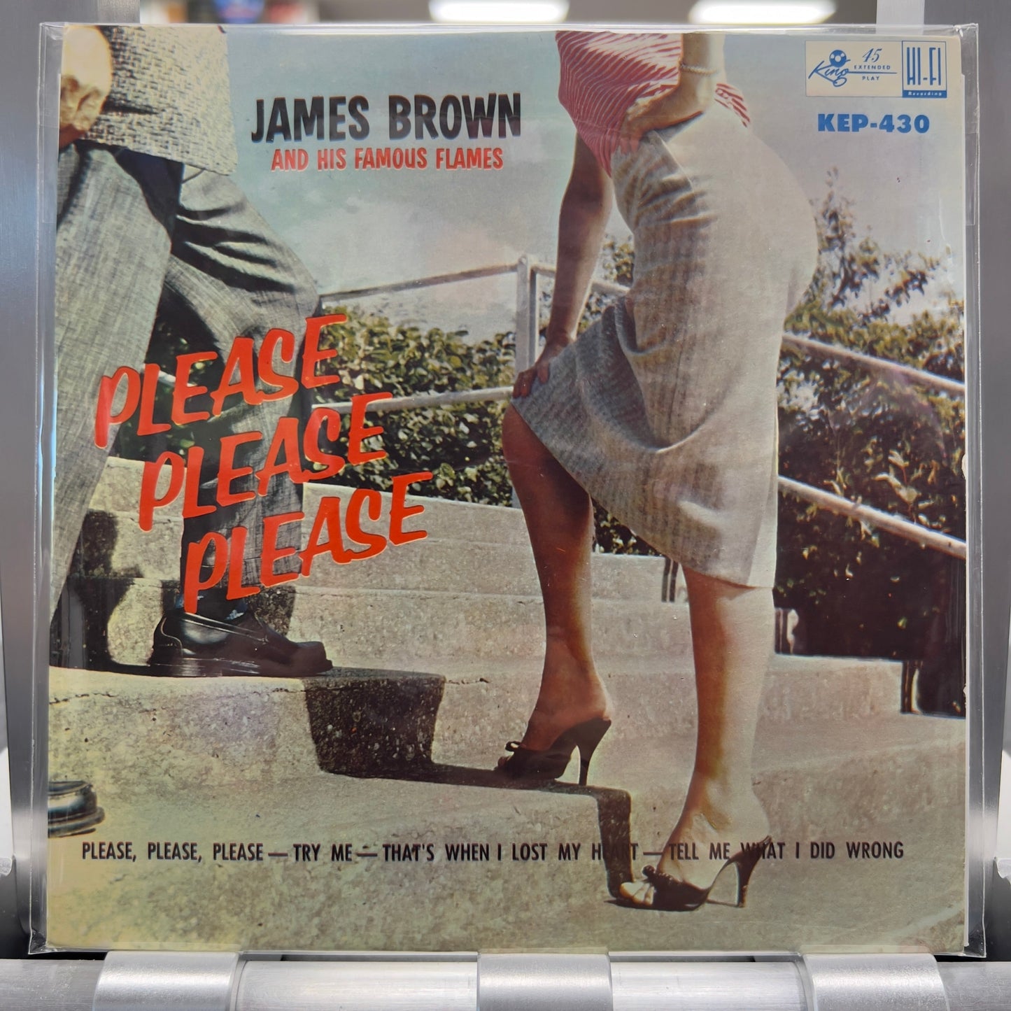 James Brown And The Famous Flames - Please, Please, Please - 7" EP