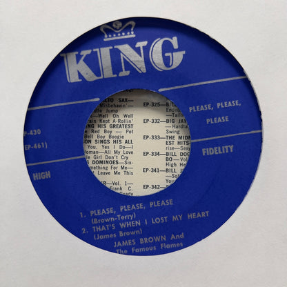 James Brown And The Famous Flames - Please, Please, Please - 7" EP