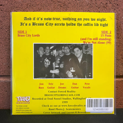 Used Vinyl: Forced Reality "Give 'Em The Brass!" 7"