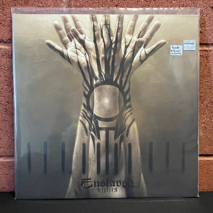 Used Vinyl: Enslaved "RIITIIR" 2xLP (Bone w/Charcoal Splatter Vinyl)
