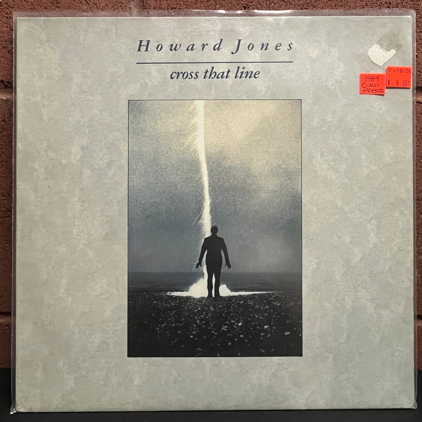 Used Vinyl: Howard Jones "Cross That Line" LP (1989 Euro Press)