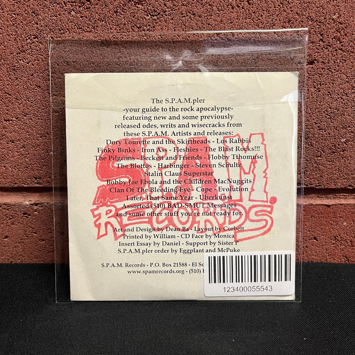 Used CD: V/A - "The S.P.A.M.pler - Your Guide To The Rock Apocalypse" CD