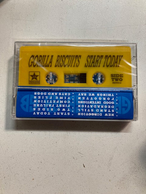 Gorilla Biscuits "Start Today" Cassette (Translucent Green)