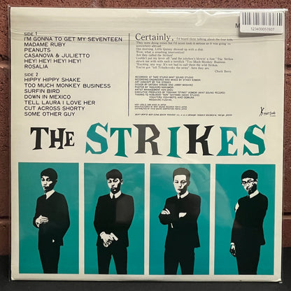 Used Vinyl: The Strikes "Thirteen Stompie Hits" LP (1988 Japanese Press)