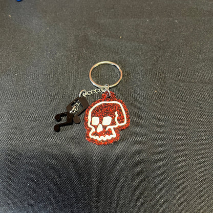 1-2-3-4 Go! Records Keychain, Assorted styles