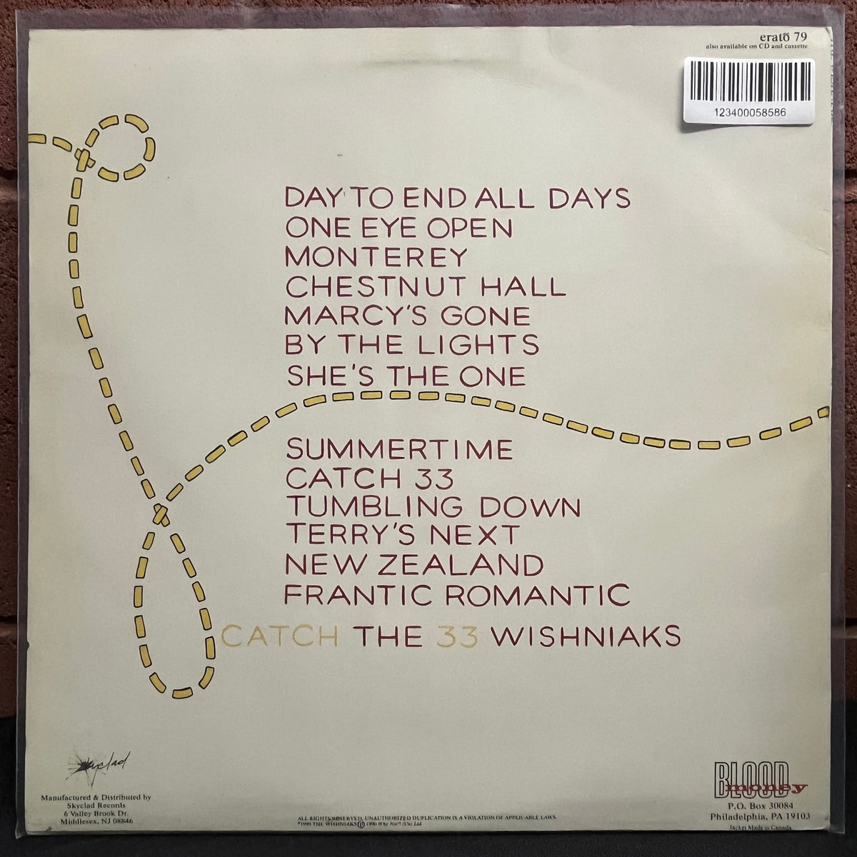 Used Vinyl: The Wishniaks "Catch 33" LP (1990 US Press)