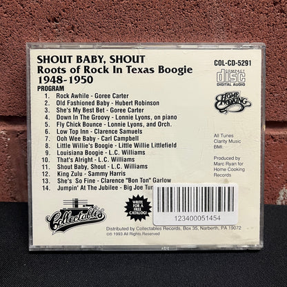 Used CD: V/A - "Shout Baby Shout: Rots Of Rock In Texas Boogie" CD