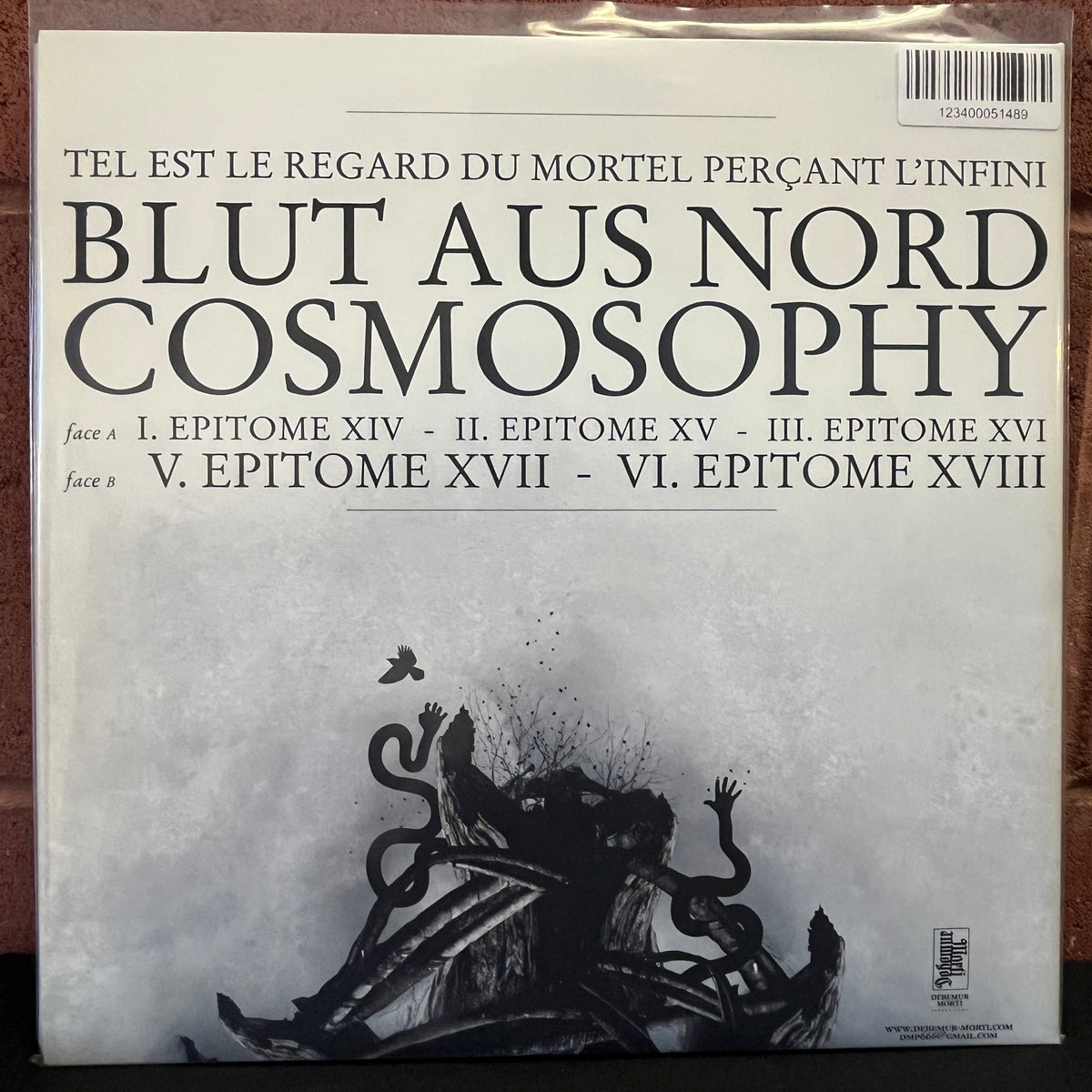 Used Vinyl: Blut Aus Nord "777 - Cosmosophy" LP (Black & White Splatter Vinyl)