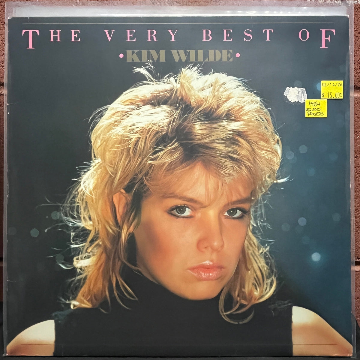 Used Vinyl: Kim Wilde ‎"The Very Best Of Kim Wilde" LP (1984 Euro Press)