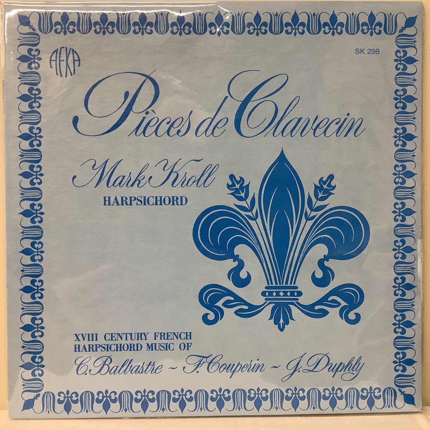 Mark Kroll - Pièces de Clavecin - AFKA LP