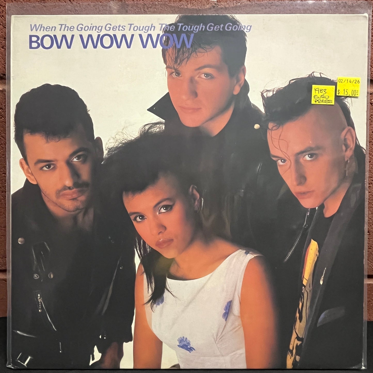 Used Vinyl: Bow Wow Wow "When The Going Gets Tough The Tough Get Going" LP (1983 Euro Press)