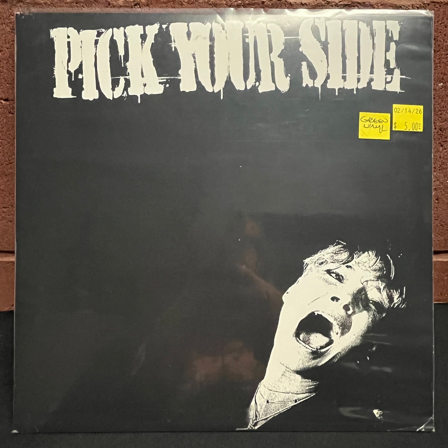 Used Vinyl: Pick Your Side / Suicide Mode "S/T" 10" (2013 Press - Green Vinyl)