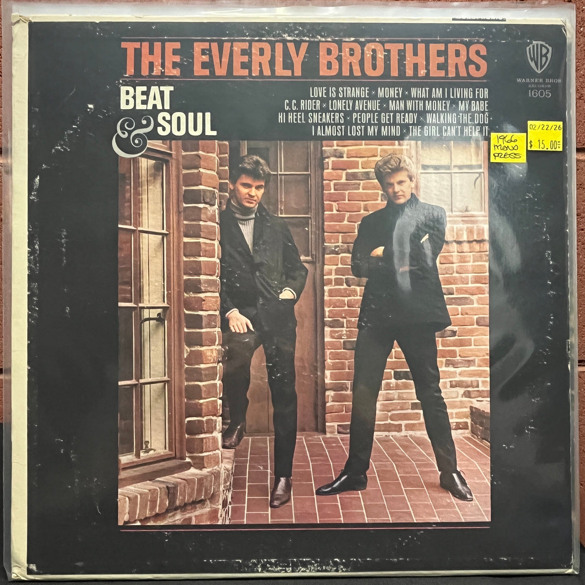 Used Vinyl: Everly Brothers "Beat & Soul" LP (1966 Mono Press)