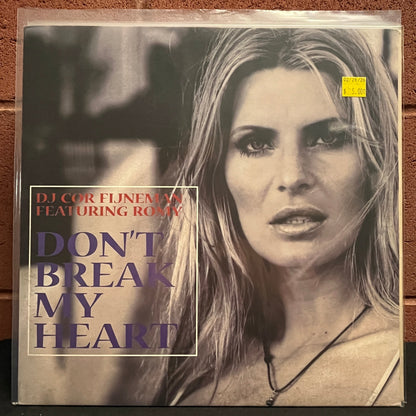 Used Vinyl: DJ Cor Fijneman Featuring Romy "Don't Break My Heart" 12" Single