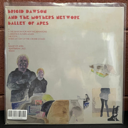 Used Vinyl: Brigid Dawson And The Mothers Network ‎"Ballet Of Apes" LP (2020 Press - Electric Blue Vinyl)