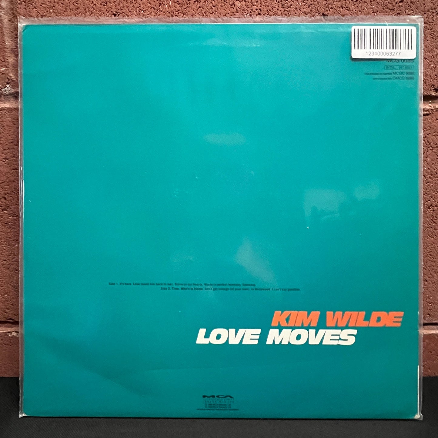 Used Vinyl: Kim Wilde "‎Love Moves" LP (1990 UK Press)