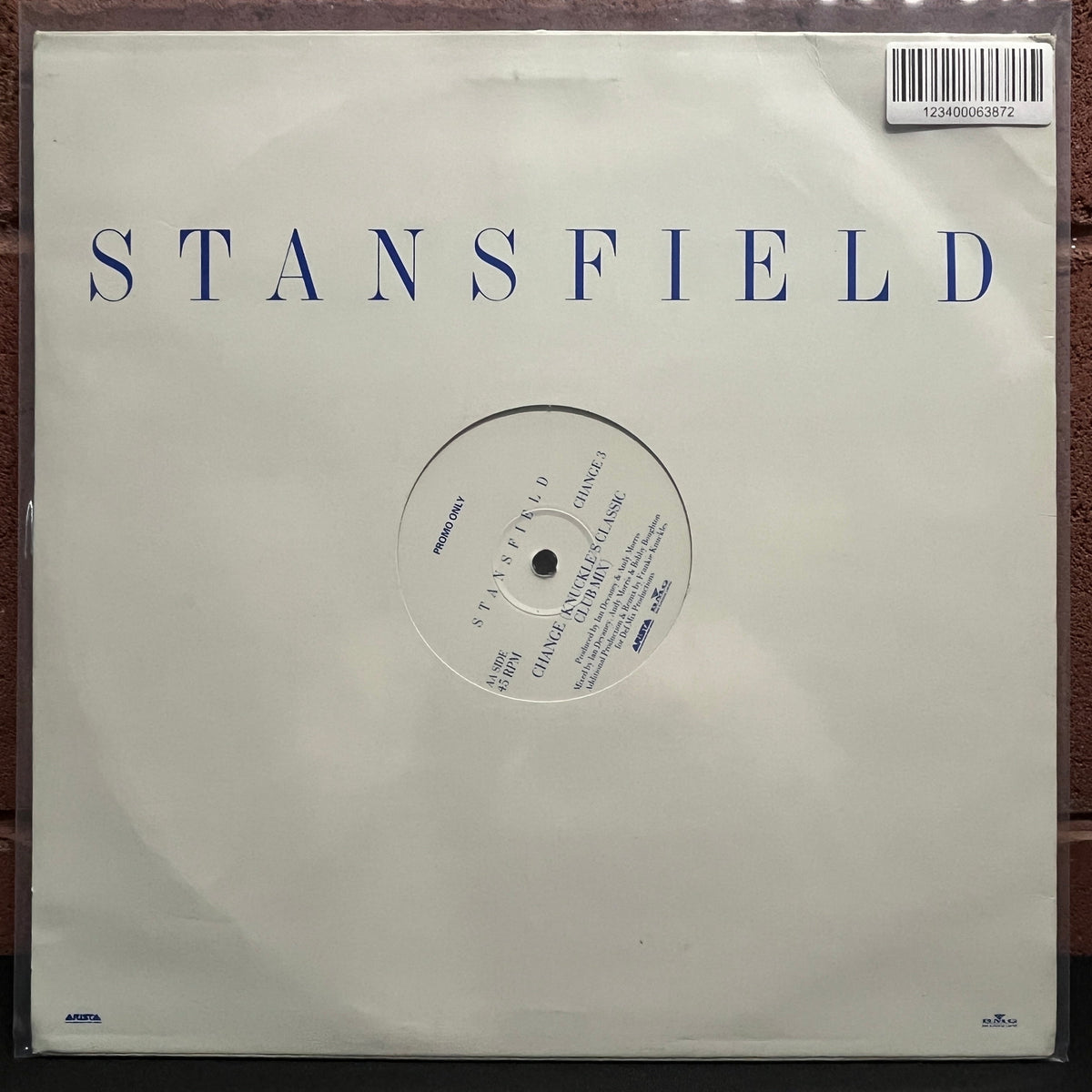 Used Vinyl: Lisa Stansfield ‎"Change" 12" (1991 UK Promo Press)