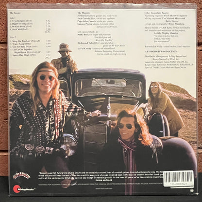 Used Vinyl: Hot Tuna "Burgers" LP (2019 Press - Blue Vinyl)