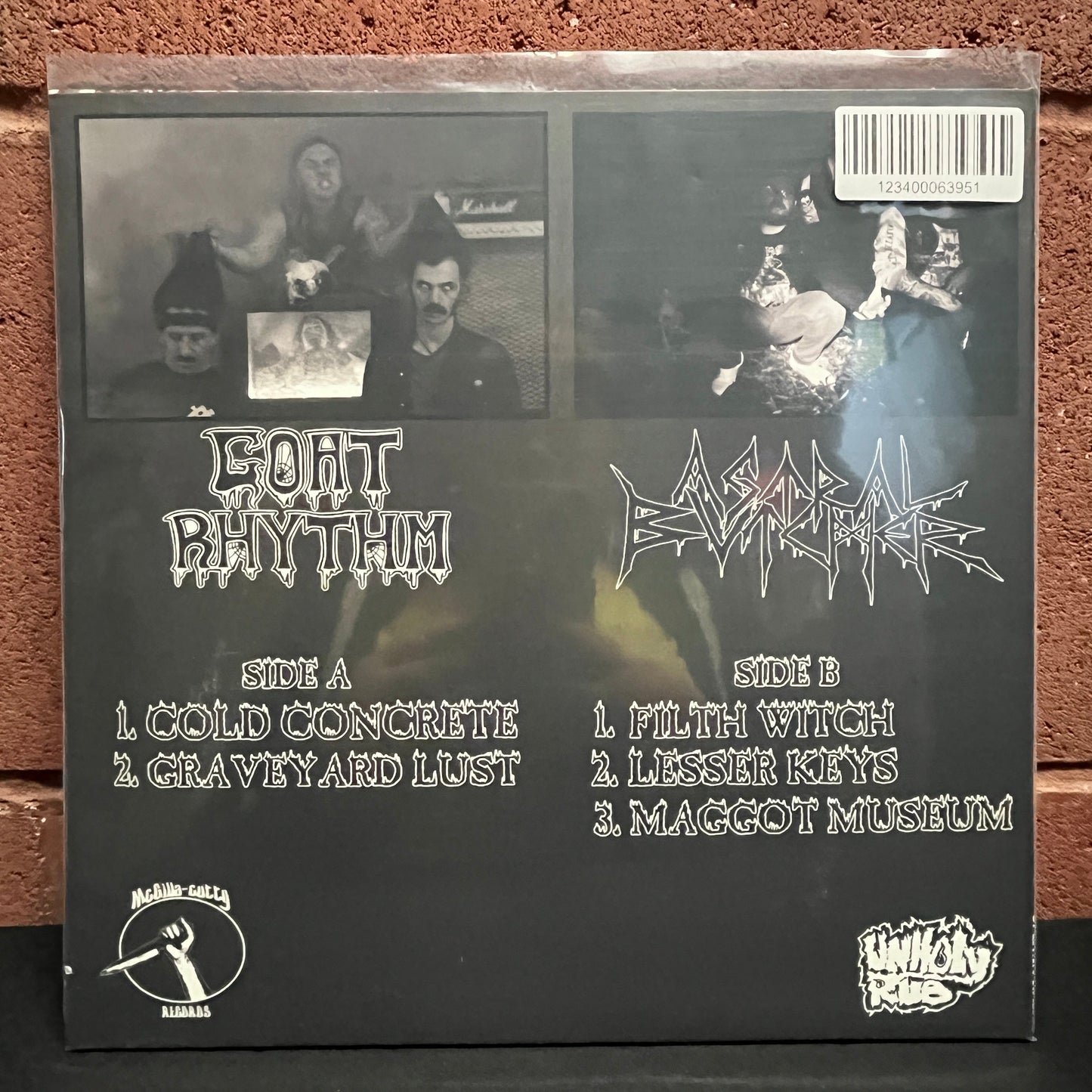 Used Vinyl: Goat Rhythm / Astral Butcher "Split In Half" 10"