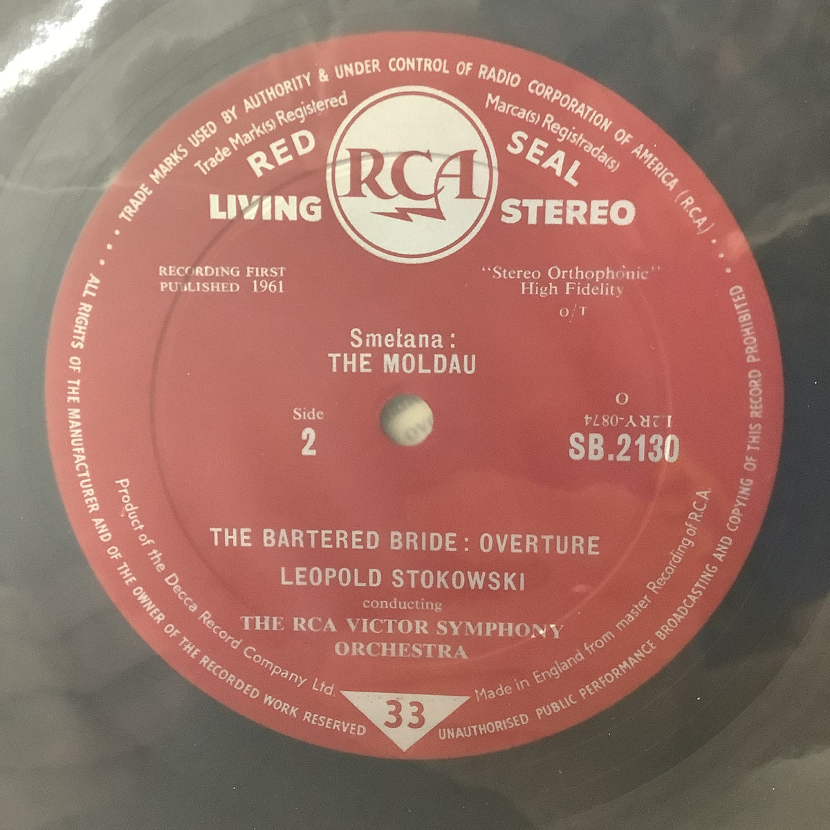 Stokowski - Rhapsodies - UK RCA LP