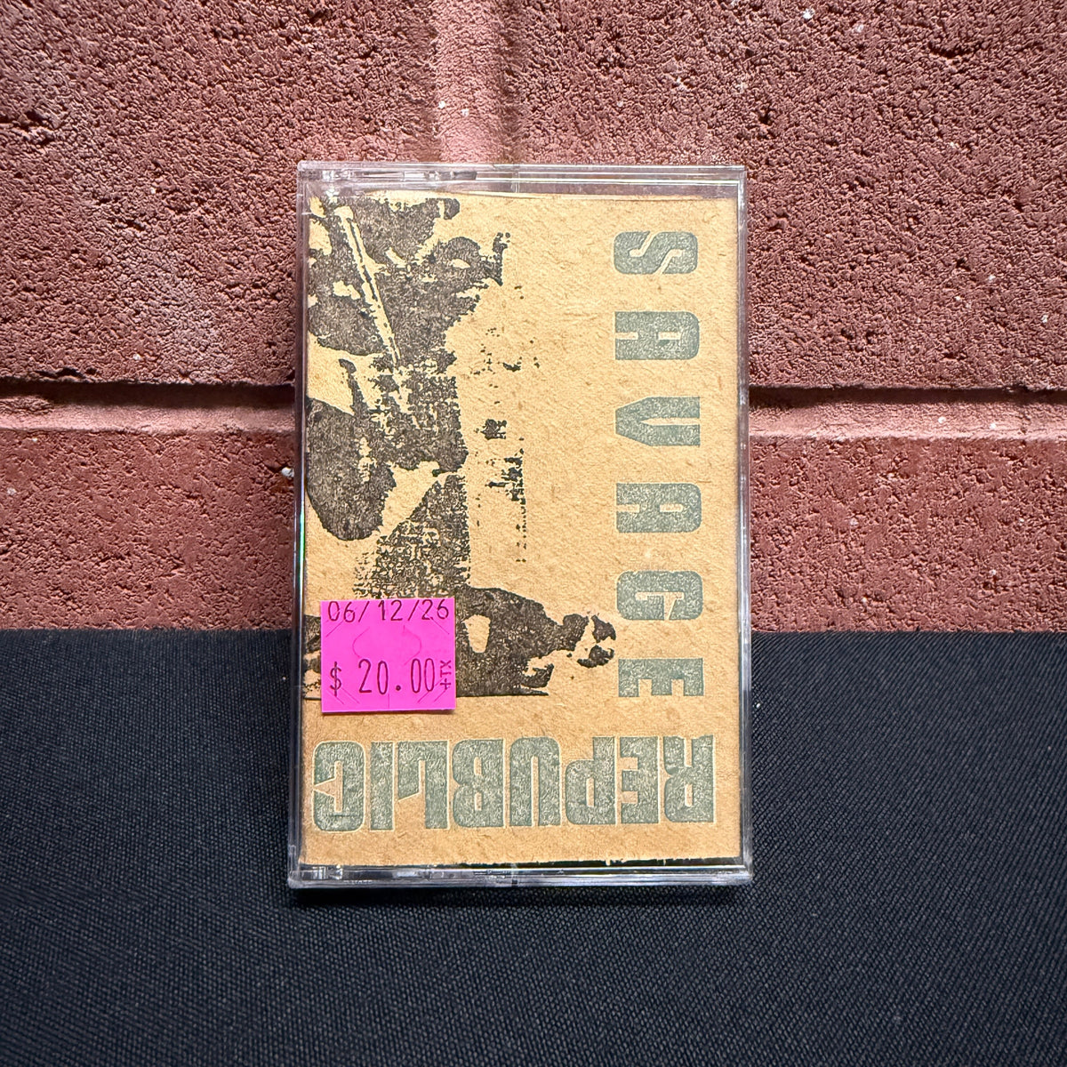 Used Cassette: Savage Republic "Tragic Figures" Tape (1987 US Press)