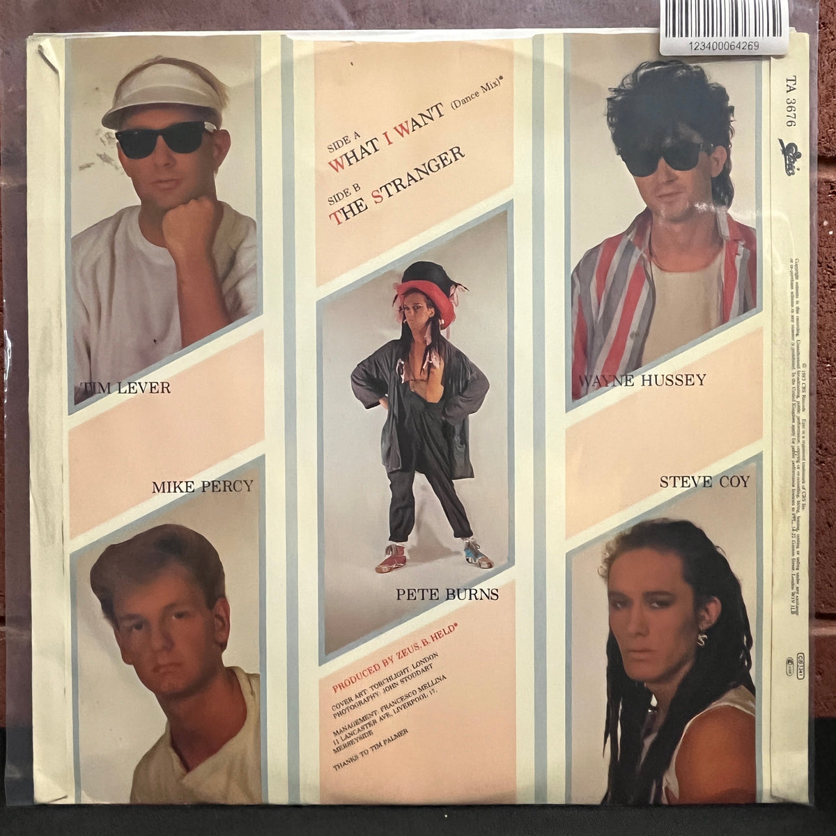Used Vinyl: Dead Or Alive "What I Want" 12" (1983 UK Press)