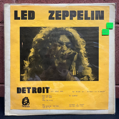 Used Vinyl: Led Zeppelin "Detroit Just About Back" 2xLP (1975 Press - Unofficial)