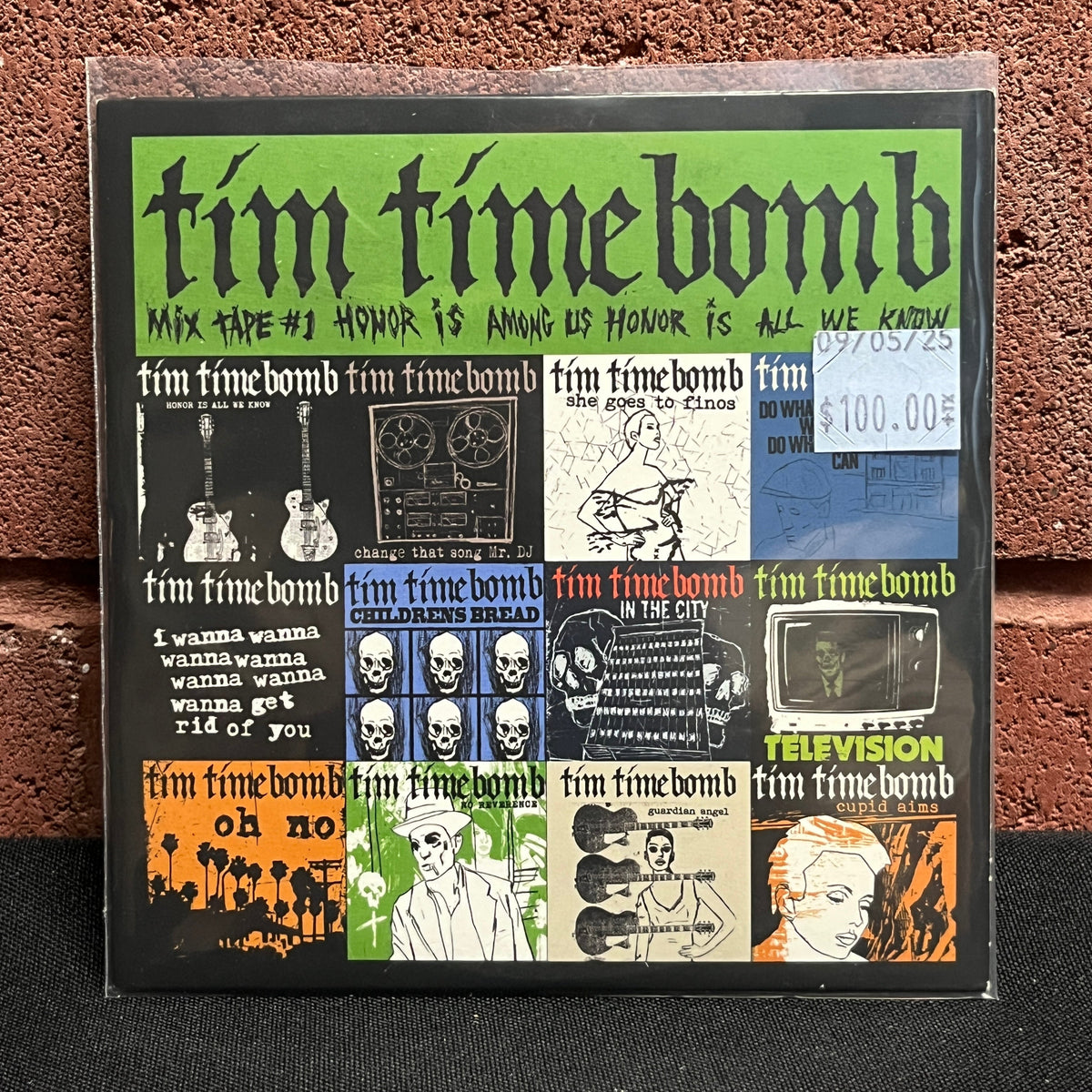 Used CD: Tim Timebomb "Mix Tape #1 - Honor Is Among All We Know" CD