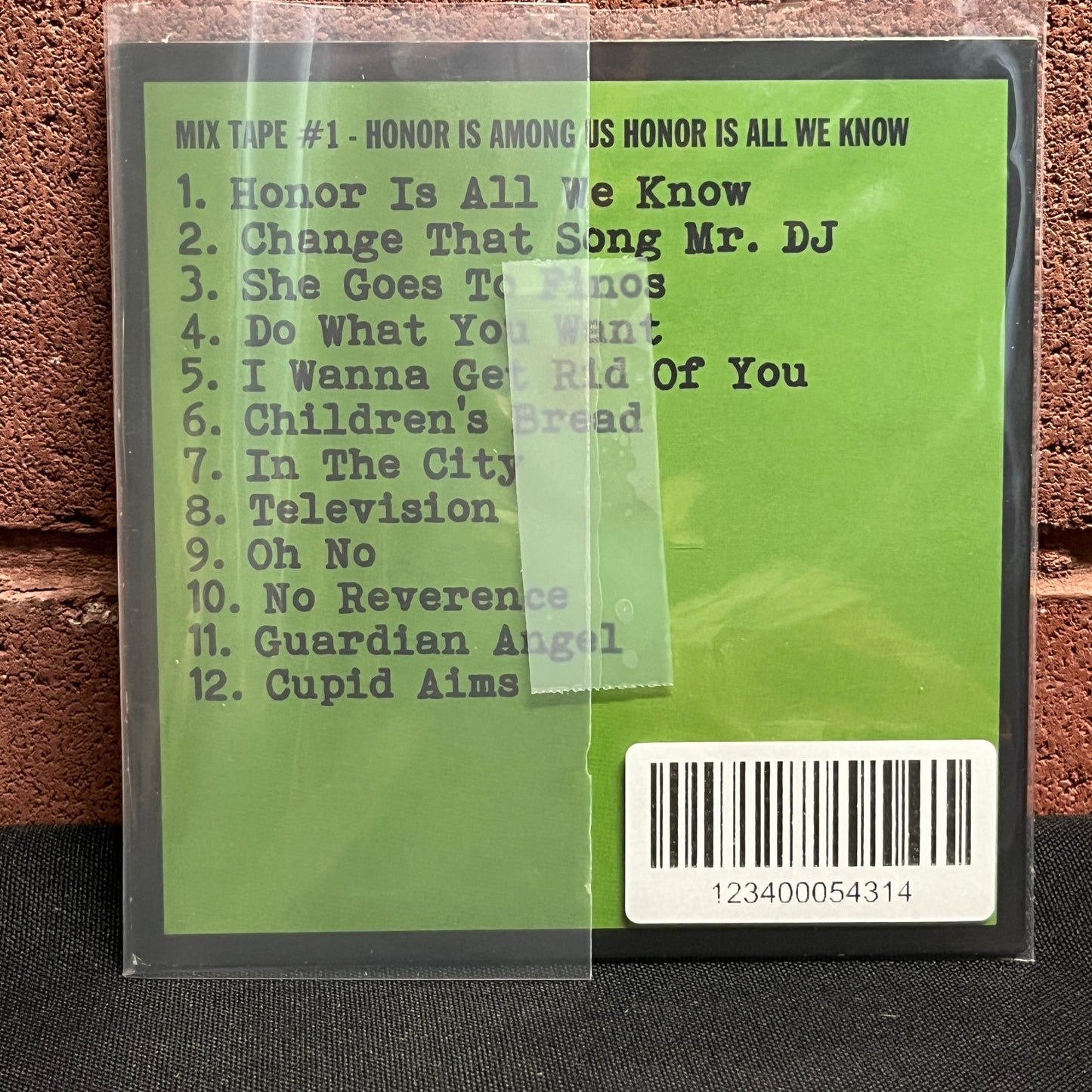 Used CD: Tim Timebomb "Mix Tape #1 - Honor Is Among All We Know" CD