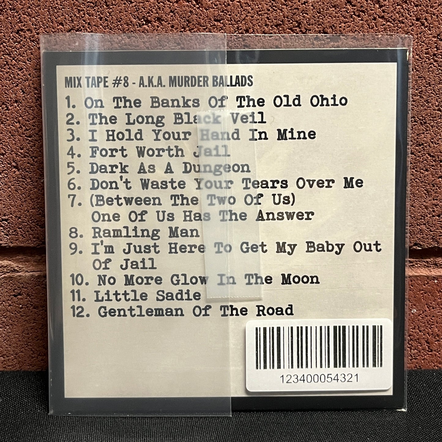 Used CD: Tim Timebomb "Mix Tape #8 - AKA: The Murder Ballads" CD