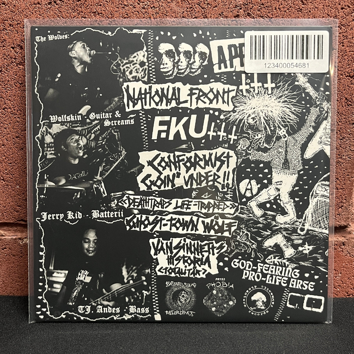 Used Vinyl: Apparatus "F.KU" 7" (Blue Vinyl)