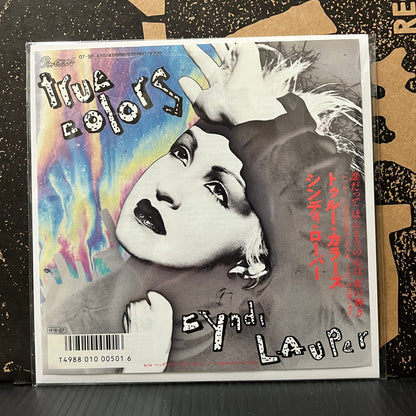 Used Vinyl: Cyndi Lauper "True Colors / Heading For The Moon" 7" (Japanese Press)