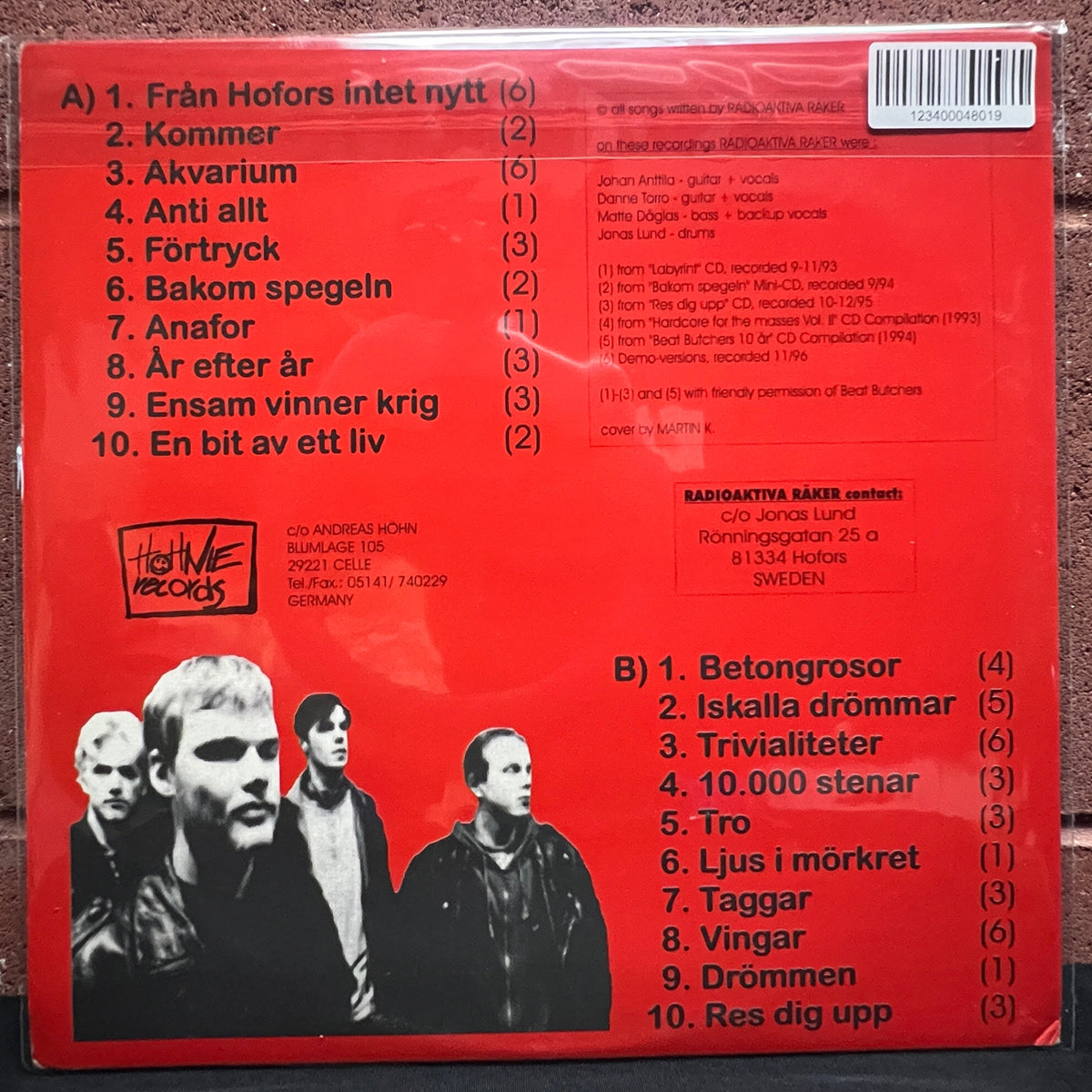 Used Vinyl: Radioaktiva Raker "Tro Inte Allt" LP (Yellow Vinyl)