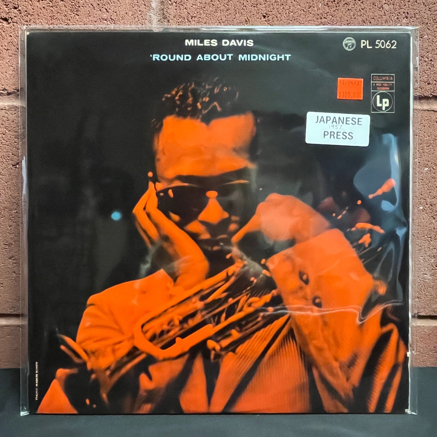 Used Vinyl: Miles Davis "'Round About Midnight" LP (1957 Mono Japanese Press)
