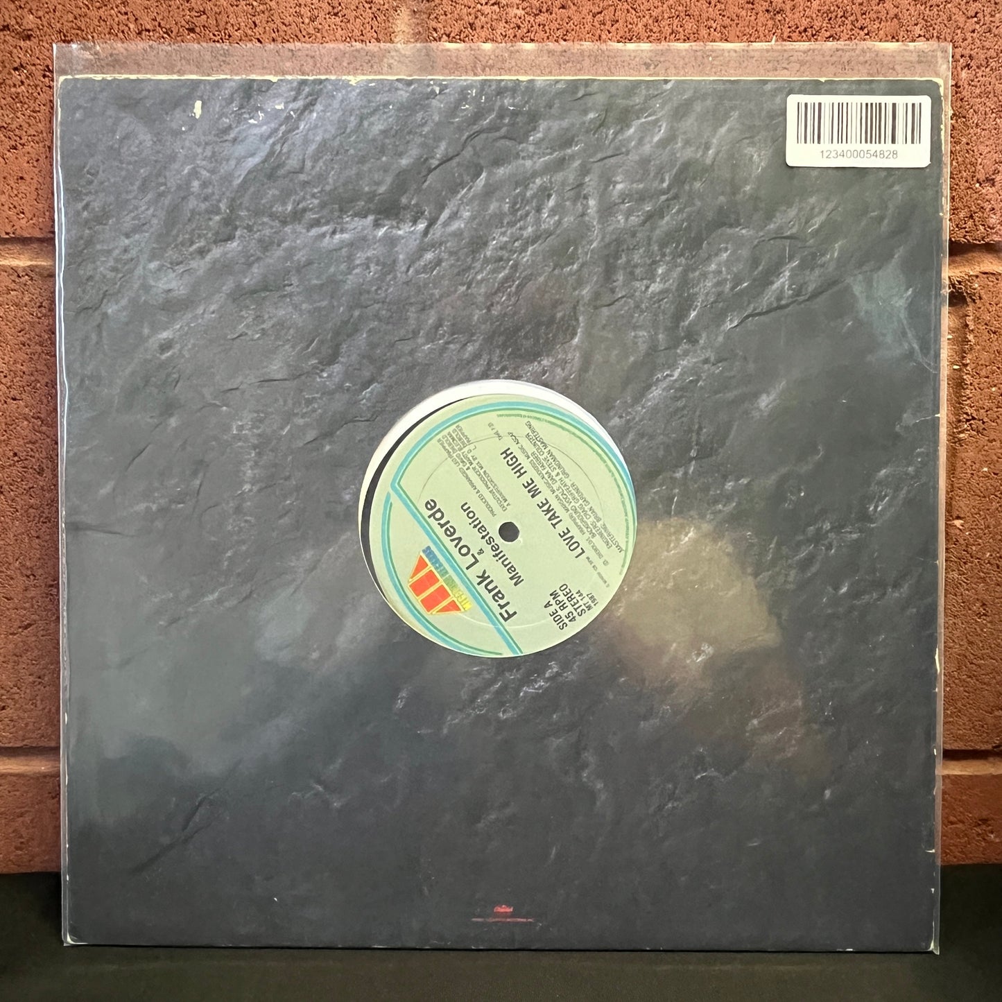 Used Vinyl: Frank Loverde & Manifestation "Love Take Me High" 12"