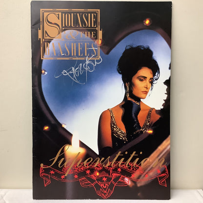 Siouxsie & The Banshees - Autographed Superstition Tour Program